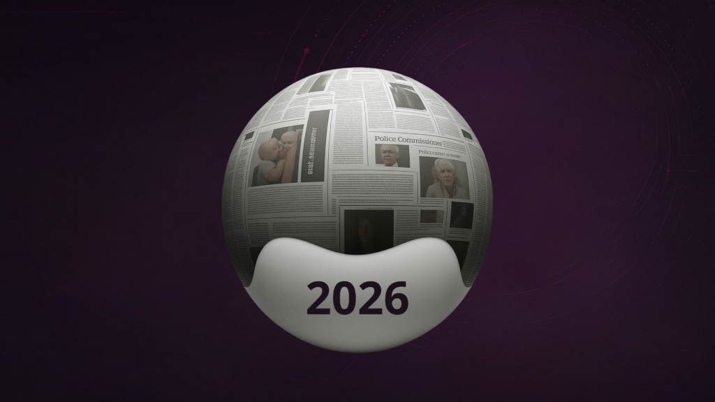 Tendências de marketing e branding para 2026 gráfico de crescimento